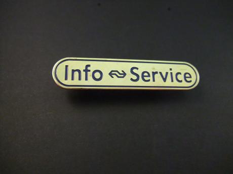 Info en Service Nederlandse spoorwegen ( NS ) badge